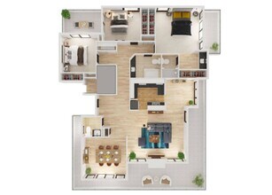 Penthouse B 3-PHB 3-PHB floor plan